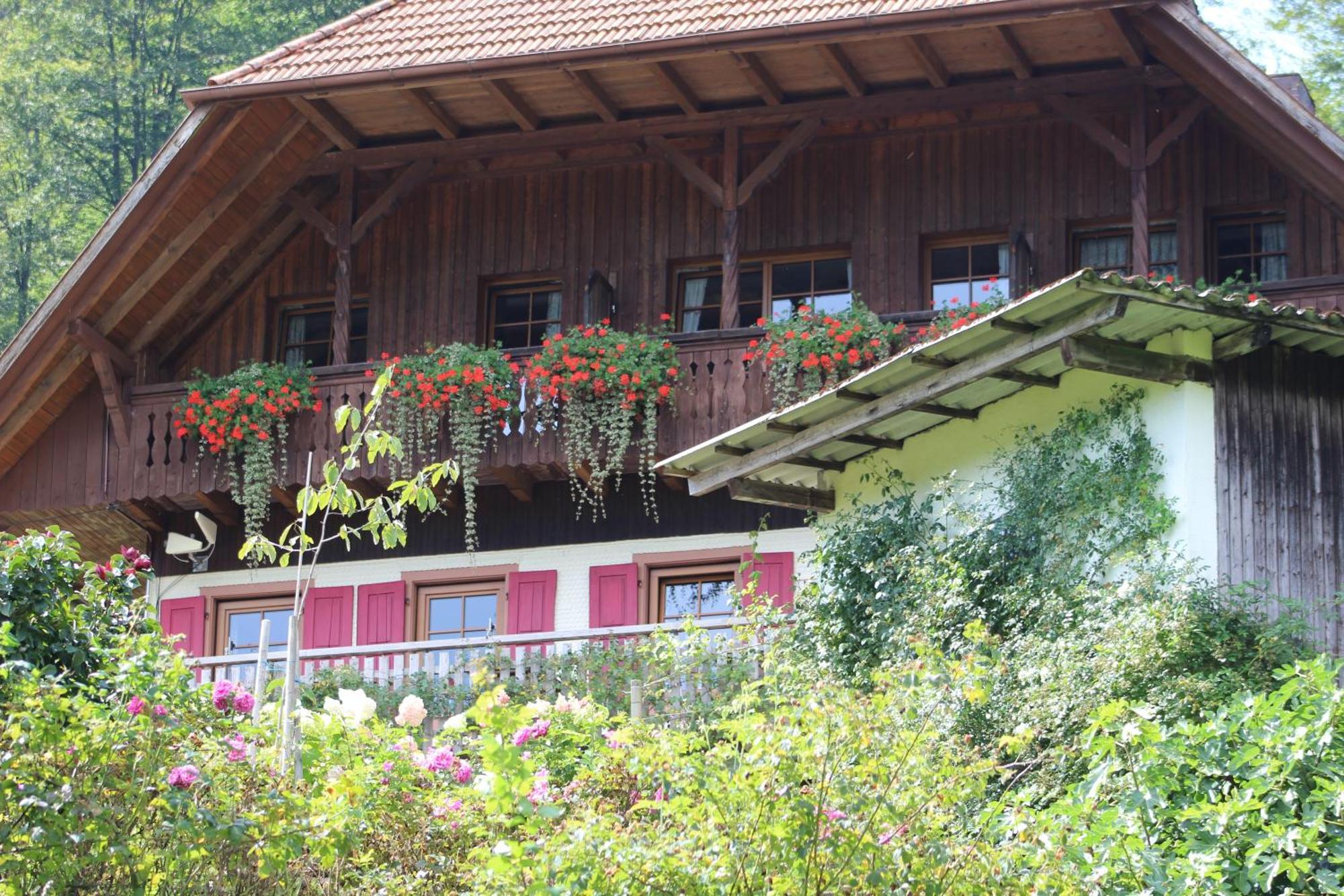 Gasthaus The Moosbach Garden Nordrach Exterior foto