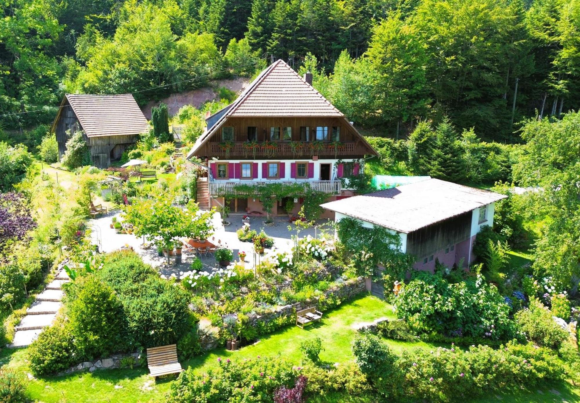Gasthaus The Moosbach Garden Nordrach Exterior foto