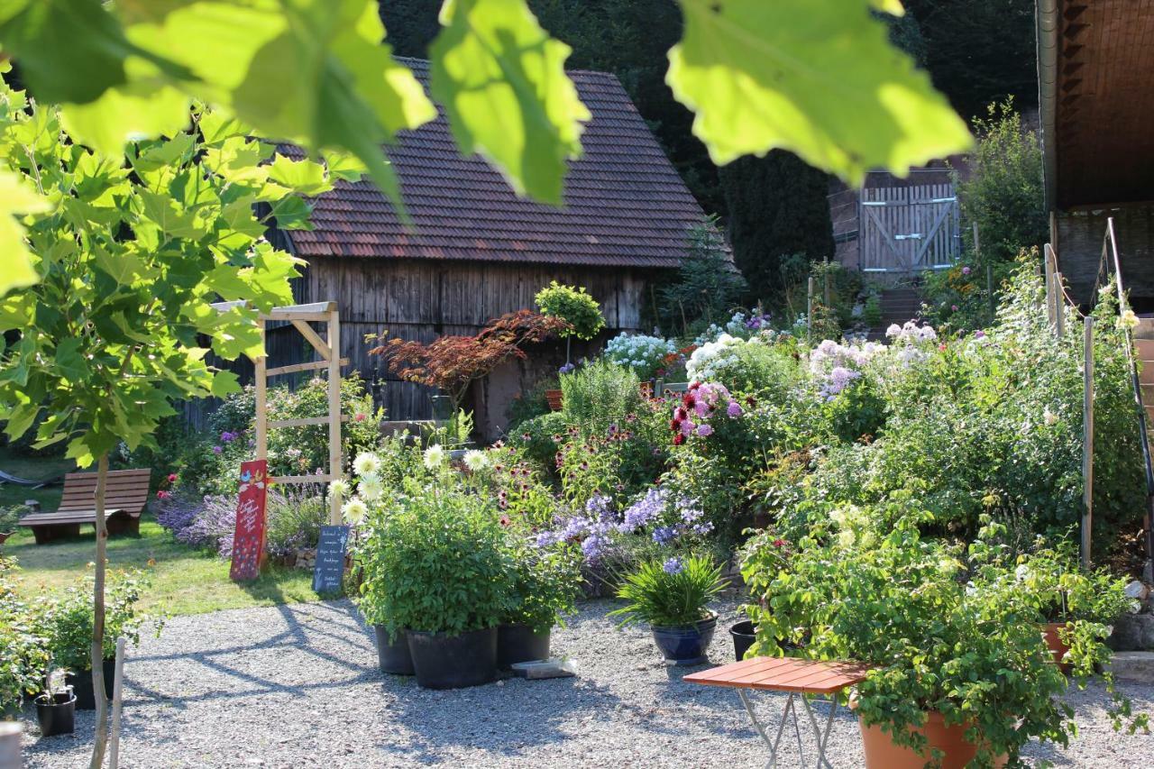 Gasthaus The Moosbach Garden Nordrach Exterior foto